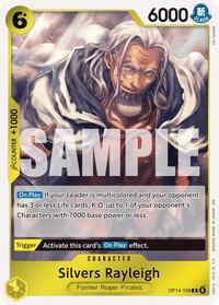 Silvers Rayleigh - Foil (The Azure Sea's Seven)(OP14-108)(R)