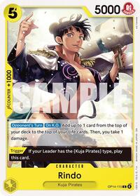 Rindo (The Azure Sea's Seven)(OP14-115)(C)