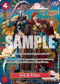 Kid & Killer - EB01-003 (SP) - Foil (The Azure Sea's Seven)(EB01-003)(R)