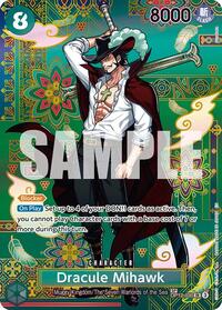 Dracule Mihawk - OP12-030 (SP) - Foil (The Azure Sea's Seven)(OP12-030)(SR)