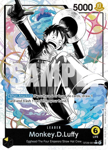 Monkey.D.Luffy (001) (Parallel) - Foil (Starter Deck 29: Egghead)(ST29-001)(L)