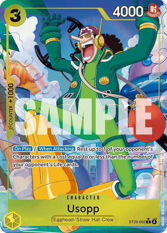 Usopp (Full Art) - Foil (Starter Deck 29: Egghead)(ST29-002)(C)