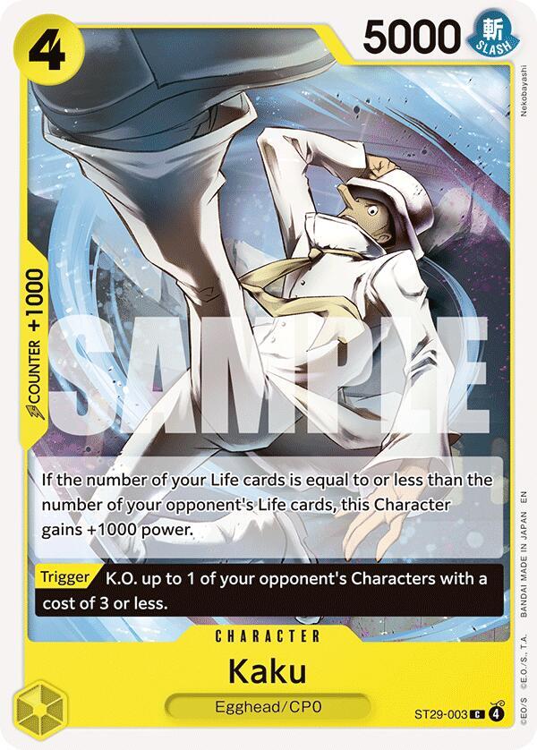 Kaku (Starter Deck 29: Egghead)(ST29-003)(C)