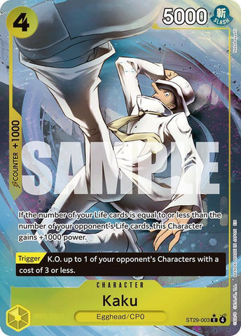 Kaku (Full Art) - Foil (Starter Deck 29: Egghead)(ST29-003)(C)