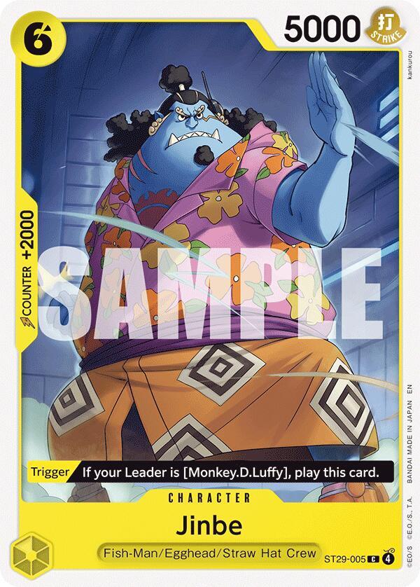 Jinbe (Starter Deck 29: Egghead)(ST29-005)(C)