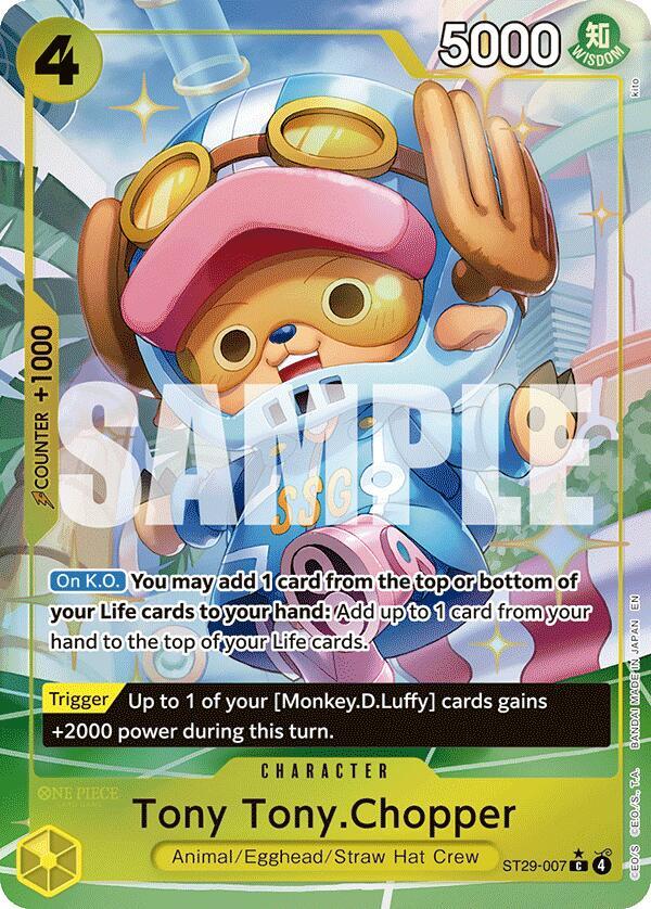 Tony Tony.Chopper (Full Art) - Foil (Starter Deck 29: Egghead)(ST29-007)(C)
