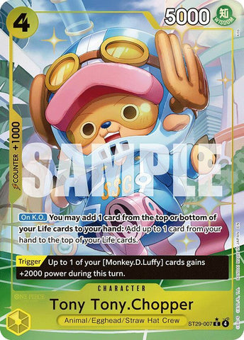 Tony Tony.Chopper (Full Art) - Foil (Starter Deck 29: Egghead)(ST29-007)(C)