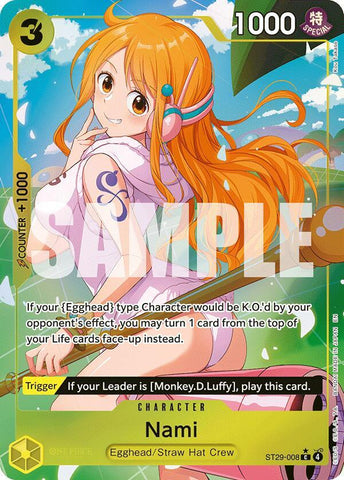 Nami (Full Art) - Foil (Starter Deck 29: Egghead)(ST29-008)(C)