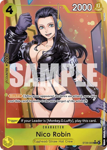 Nico Robin (Full Art) - Foil (Starter Deck 29: Egghead)(ST29-009)(C)
