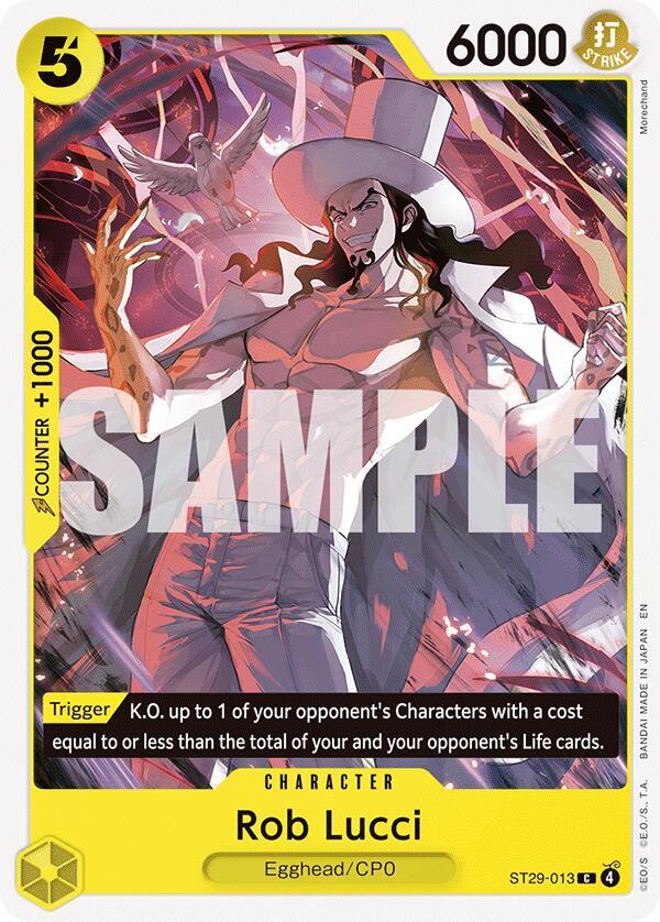 Rob Lucci (Starter Deck 29: Egghead)(ST29-013)(C)