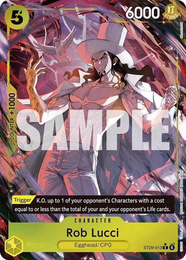 Rob Lucci (Full Art) - Foil (Starter Deck 29: Egghead)(ST29-013)(C)