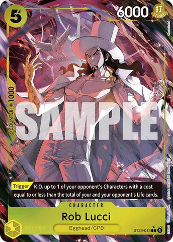 Rob Lucci (Full Art) - Foil (Starter Deck 29: Egghead)(ST29-013)(C)