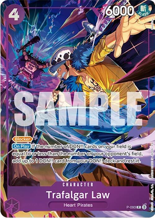 Trafalgar Law [Illustration Box Vol.6] [Foil] (One Piece Promotion Cards)(P-093)(PR)