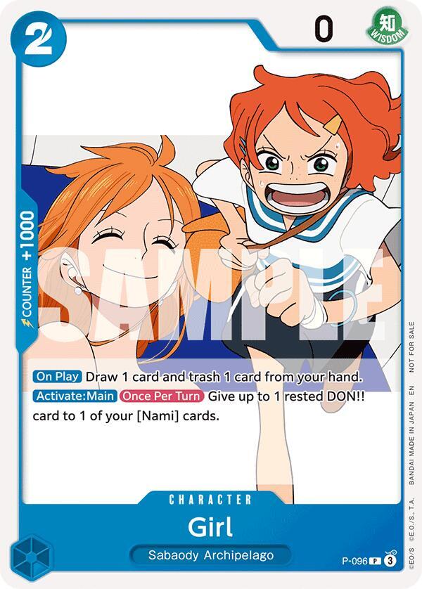 Girl [OP14 Release Event] (One Piece Promotion Cards)(P-096)(PR)