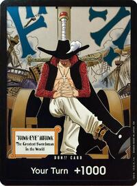 DON!! Card (Dracule Mihawk) - Foil (The Azure Sea's Seven)()(DON!!)
