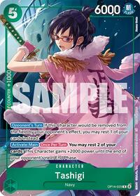 Tashigi (Dash Pack) - Foil (The Azure Sea's Seven)(OP14-029)(R)