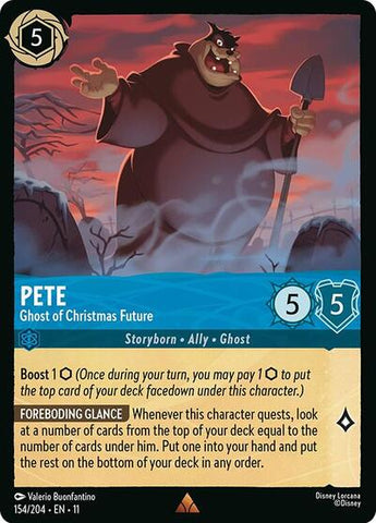 Pete - Ghost of Christmas Future - Cold Foil (Winterspell)(11-154/204)(R)