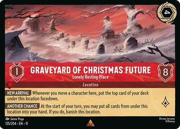 Graveyard of Christmas Future - Lonely Resting Place (Winterspell)(11-135/204)(R)