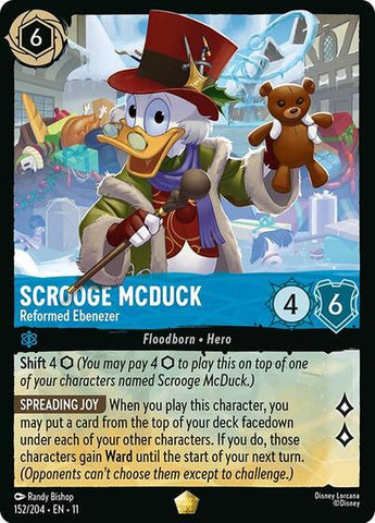 Scrooge McDuck - Reformed Ebenezer (Winterspell)(11-152/204)(L)