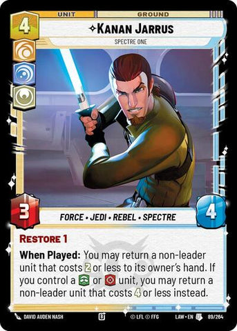 Kanan Jarrus, Spectre One (A Lawless Time)(LAW-089/264)(U)