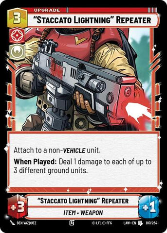 "Staccato Lightning" Repeater (A Lawless Time)(LAW-187/264)(U)