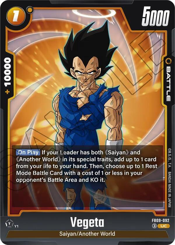 Vegeta [092] (FB09-092)(UC)