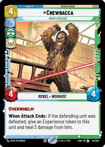 Chewbacca, Mighty Rescuer (A Lawless Time)(LAW-034/264)(L)