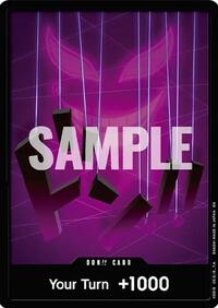 DON!! Card (Donquixote Doflamingo) - DP09 Ver. - Foil (The Azure Sea's Seven)()(DON!!)