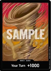 DON!! Card (Crocodile) - DP09 Ver. - Foil (The Azure Sea's Seven)()(DON!!)