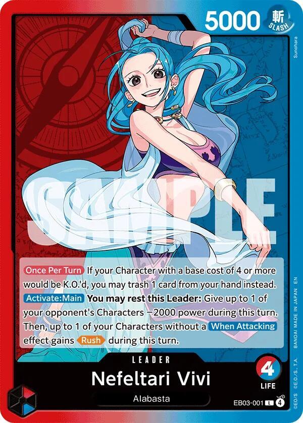 Nefeltari Vivi (001) (Extra Booster: Heroines Edition)(EB03-001)(L)