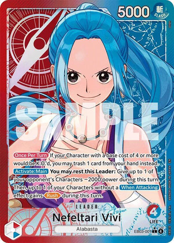 Nefeltari Vivi (001) (Alternate Art) - Foil (Extra Booster: Heroines Edition)(EB03-001)(L)