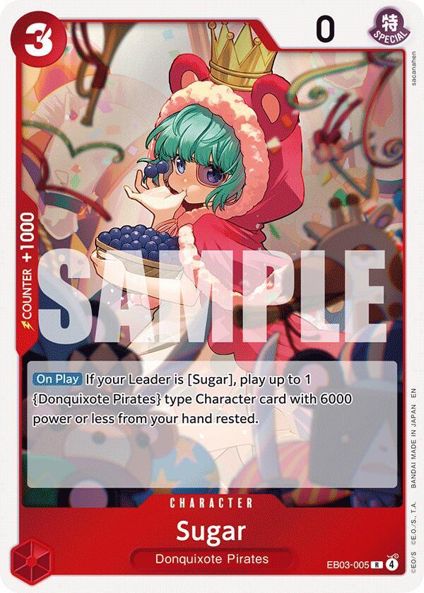 Sugar - Foil (Extra Booster: Heroines Edition)(EB03-005)(R)