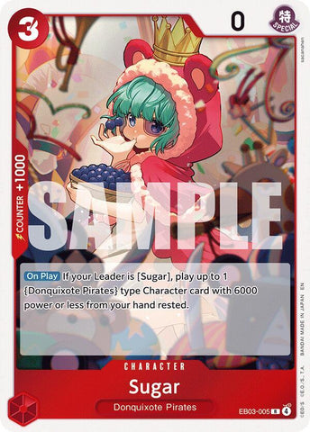 Sugar - Foil (Extra Booster: Heroines Edition)(EB03-005)(R)