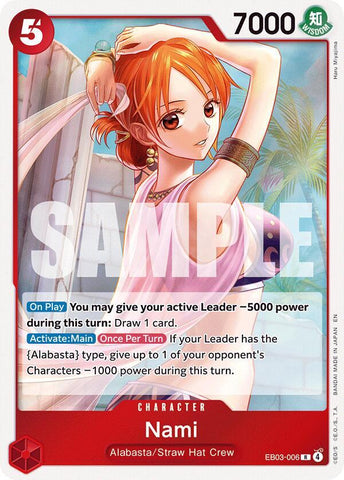 Nami (006) - Foil (Extra Booster: Heroines Edition)(EB03-006)(R)