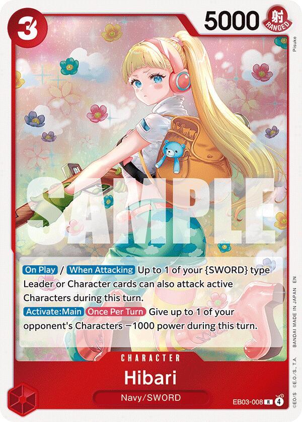 Hibari - Foil (Extra Booster: Heroines Edition)(EB03-008)(R)