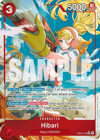 Hibari (Alternate Art) - Foil (Extra Booster: Heroines Edition)(EB03-008)(R)