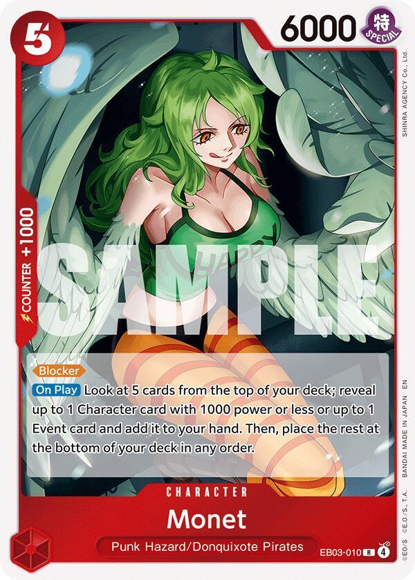 Monet - Foil (Extra Booster: Heroines Edition)(EB03-010)(R)