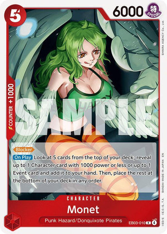 Monet - Foil (Extra Booster: Heroines Edition)(EB03-010)(R)