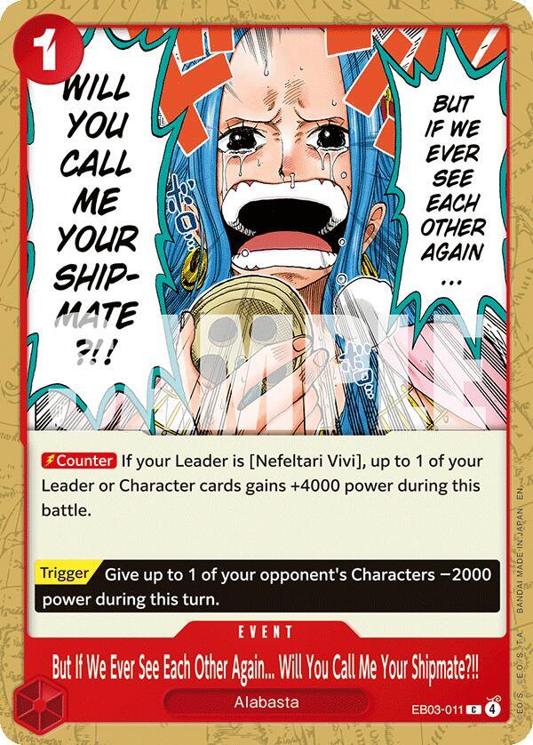 But If We Ever See Each Other Again... Will You Call Me Your Shipmate?!! (Extra Booster: Heroines Edition)(EB03-011)(C)