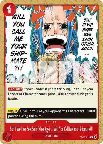 But If We Ever See Each Other Again... Will You Call Me Your Shipmate?!! (Extra Booster: Heroines Edition)(EB03-011)(C)