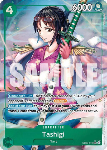 Tashigi (Alternate Art) - Foil (Extra Booster: Heroines Edition)(EB03-018)(SR)