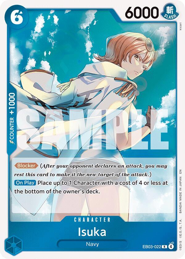 Isuka - Foil (Extra Booster: Heroines Edition)(EB03-022)(R)