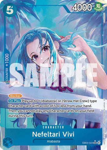 Nefeltari Vivi (024) (Alternate Art) - Foil (Extra Booster: Heroines Edition)(EB03-024)(SR)