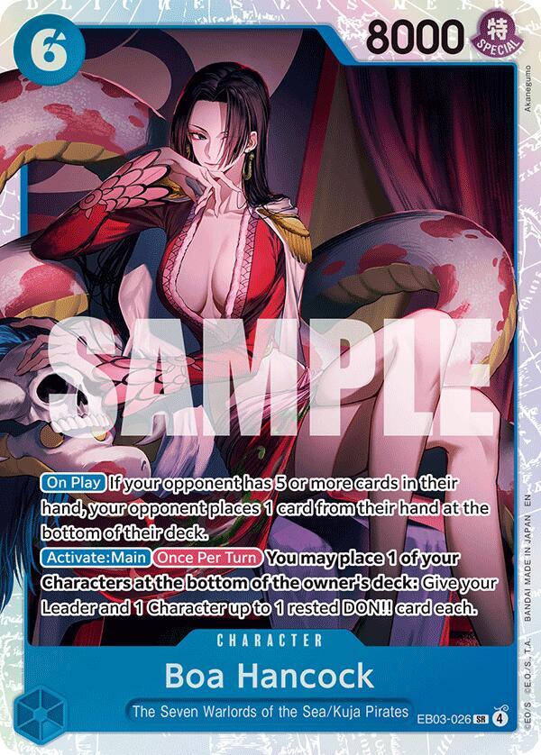 Boa Hancock - Foil (Extra Booster: Heroines Edition)(EB03-026)(SR)