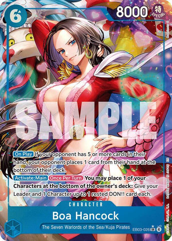 Boa Hancock (Alternate Art) - Foil (Extra Booster: Heroines Edition)(EB03-026)(SR)