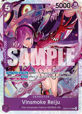 Vinsmoke Reiju - Foil (Extra Booster: Heroines Edition)(EB03-031)(SR)