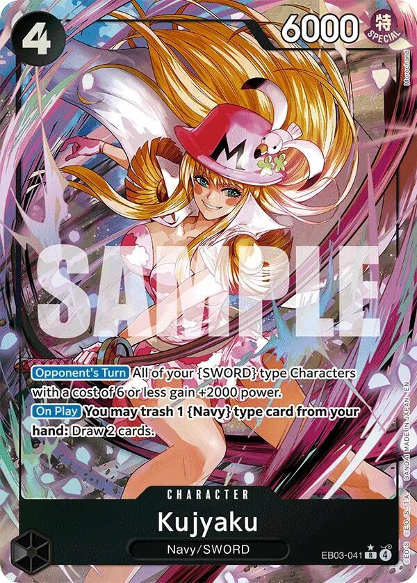 Kujyaku (Alternate Art) - Foil (Extra Booster: Heroines Edition)(EB03-041)(R)
