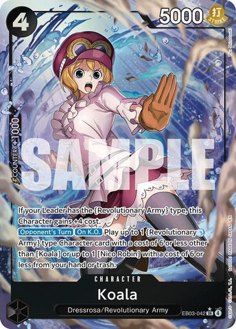Koala (Alternate Art) - Foil (Extra Booster: Heroines Edition)(EB03-042)(SR)