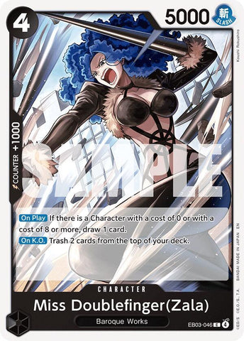 Miss Doublefinger(Zala) (Extra Booster: Heroines Edition)(EB03-046)(C)