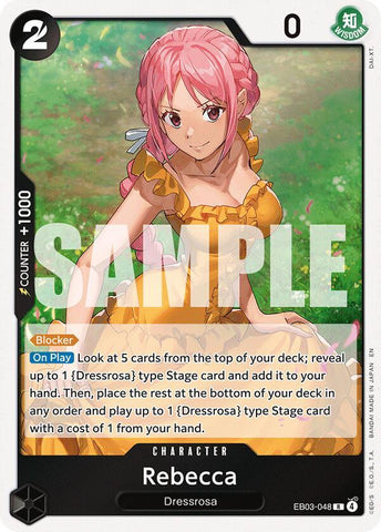 Rebecca - Foil (Extra Booster: Heroines Edition)(EB03-048)(R)
